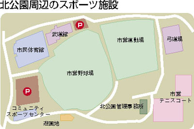 施設地図イラスト