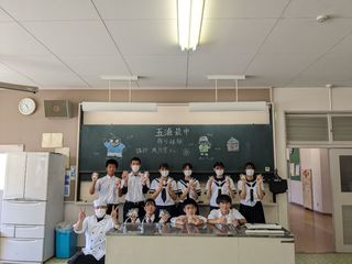 常北中学校交流 常北中学校との交流