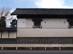 旧山田家住宅質蔵北面外観の写真
