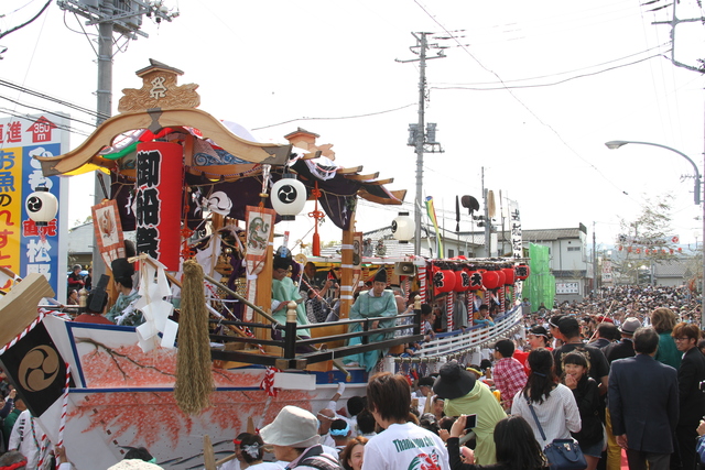 常陸大津の御船祭の写真