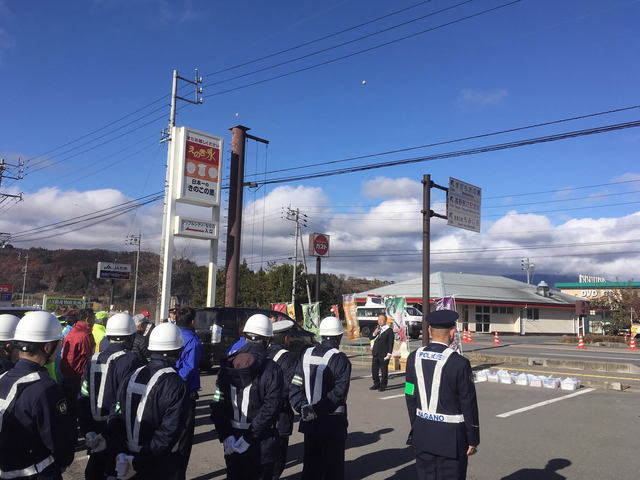 交通指導所開設の写真