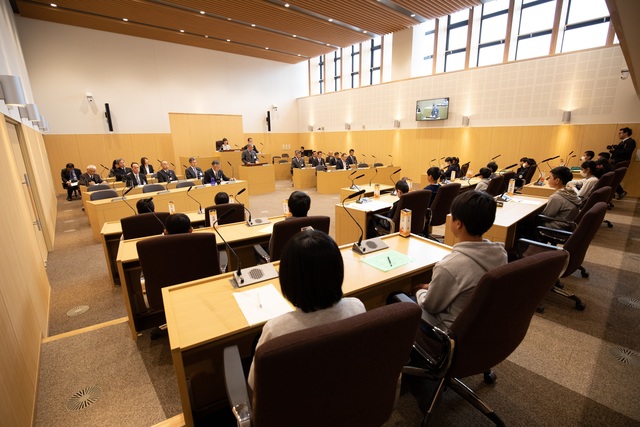 子ども議会の写真