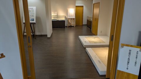 テーマ展示「明治期の千曲川瀬直し工事」