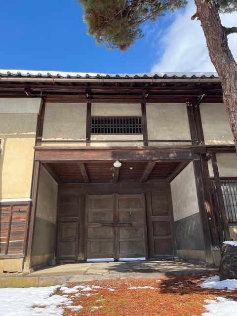 写真：裏門内側