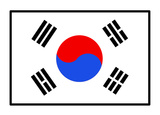 韓国国旗のイラスト
