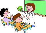 食育指導のイラスト
