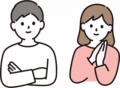 男女イラスト