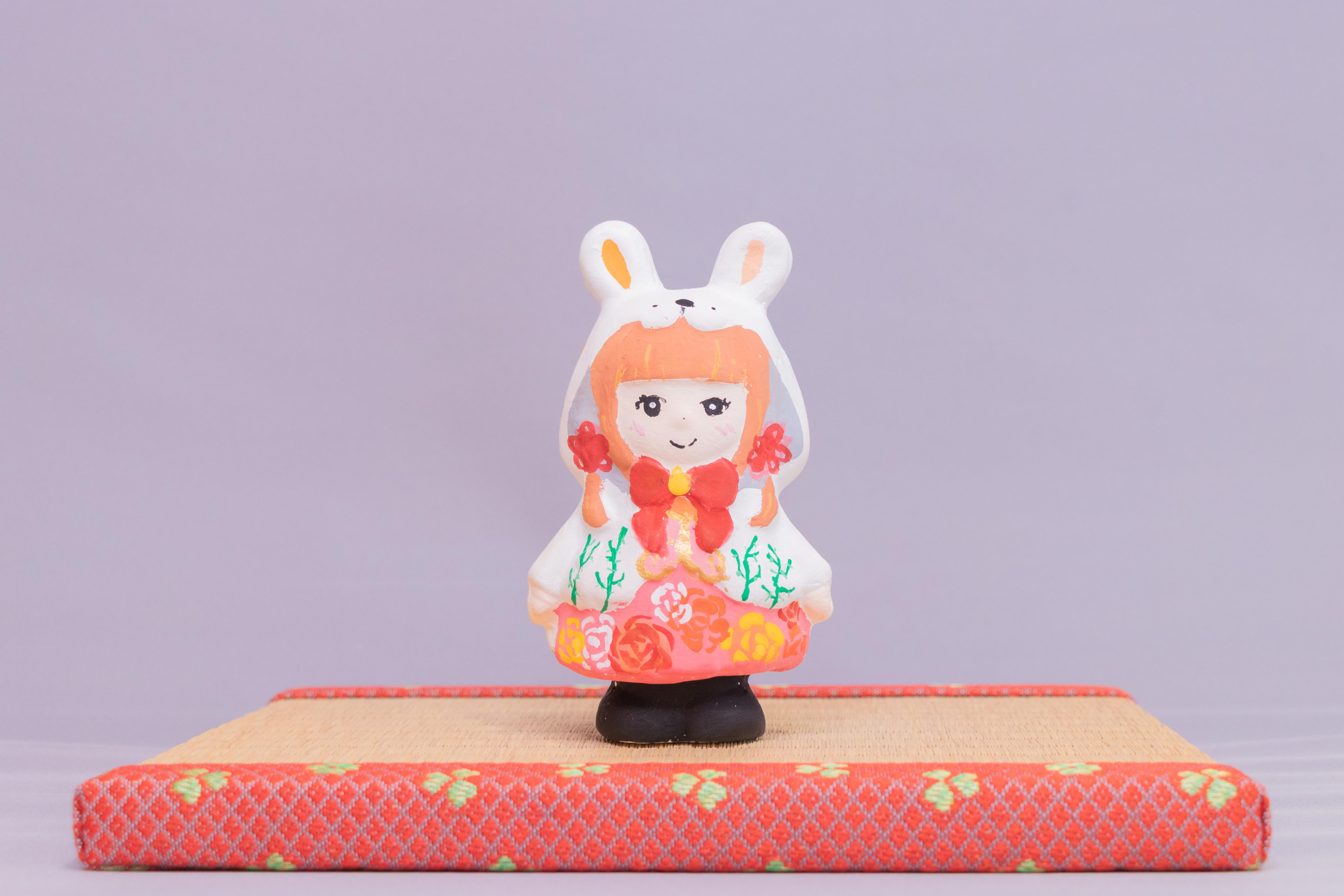 中野市誕生20周年記念 第20回土人形の里信州なかの 土人形絵付け