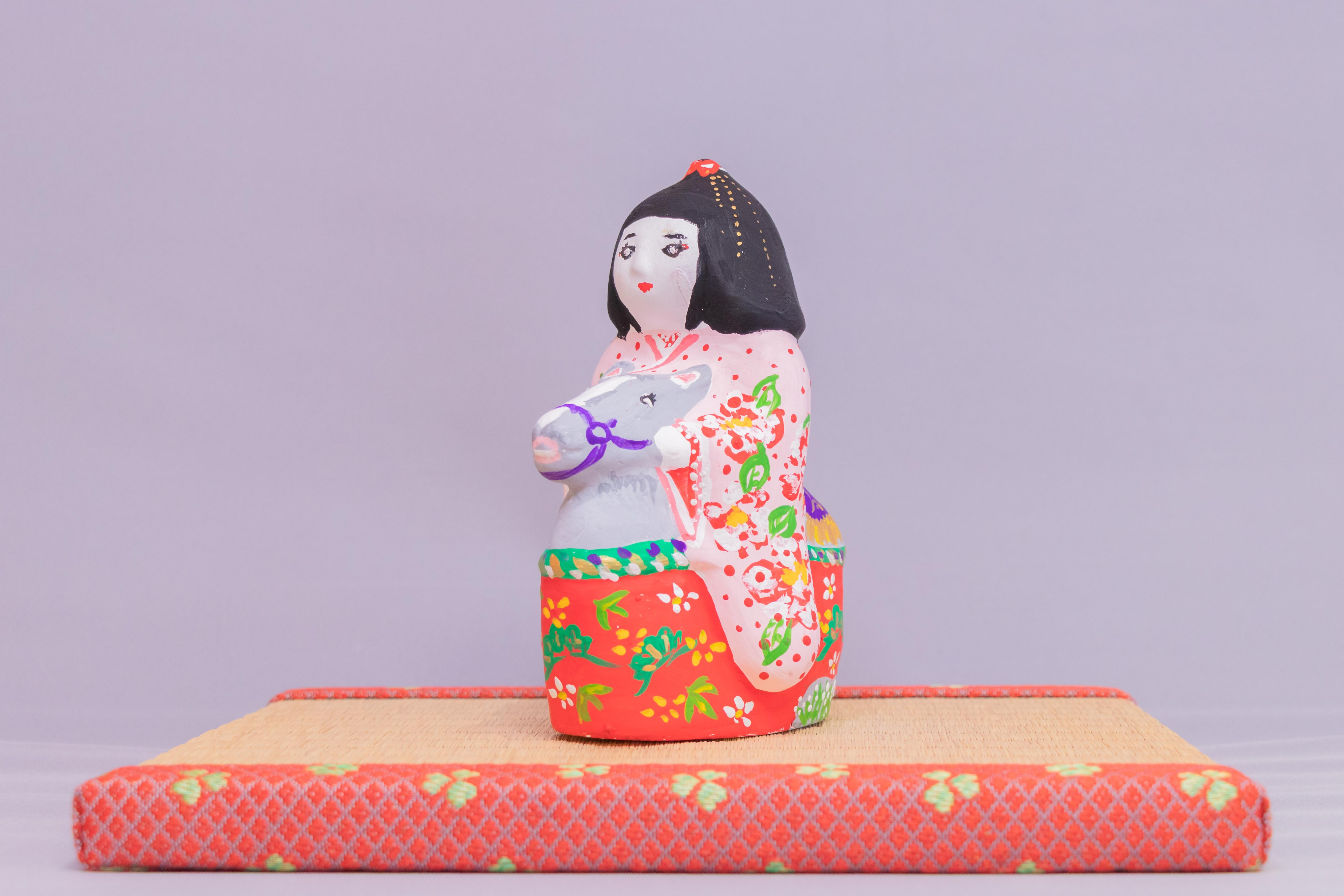 中野市誕生20周年記念 第20回土人形の里信州なかの 土人形絵付け