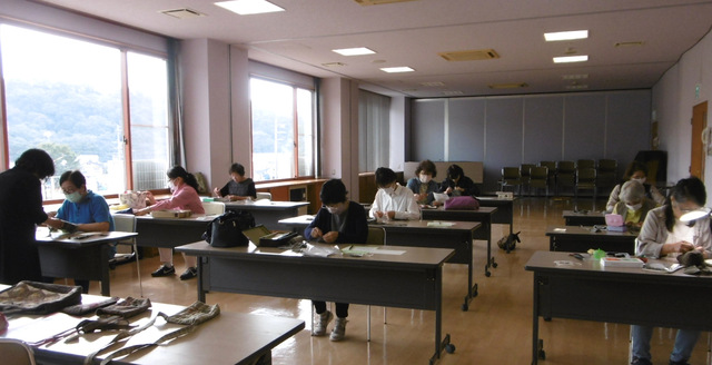 2024キルト1 写真:キルト講座の会場の様子