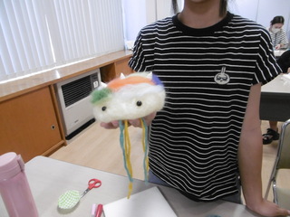 受講者作品画像クラゲ