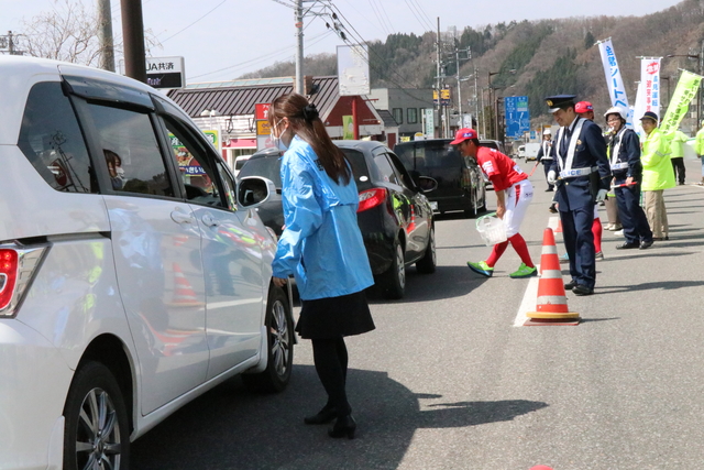 春の交通安全運動
