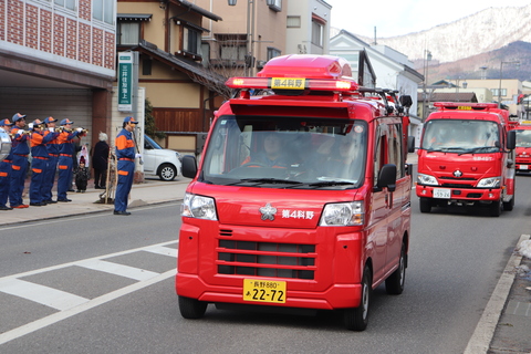 科野小型ポンプ資機材搬送車