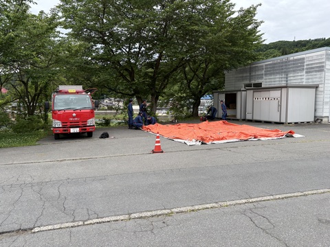 中野市消防団救助隊