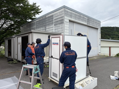 中野市消防団救助隊