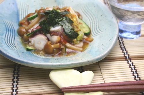なめこのピリ辛キムチあえ 長野県中野市