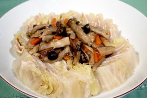 白菜のきのこあんかけ 白菜のきのこあんかけの写真