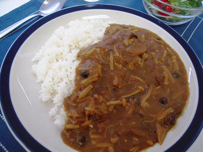 きのこのカレー きのこのカレーの写真