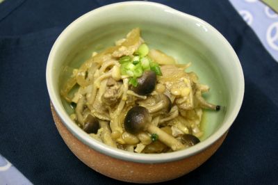 きのこのすき焼き煮 きのこのすき焼き煮の写真